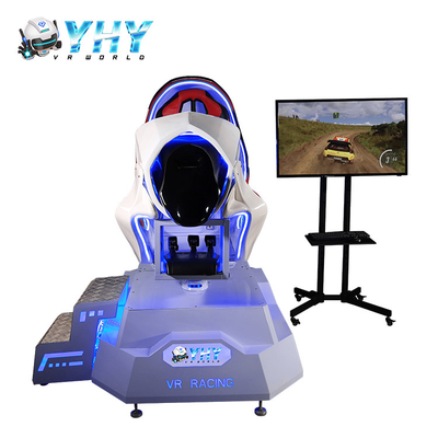 子供および大人のために作動する220V VRのレース カーのシミュレーターのゲームの硬貨