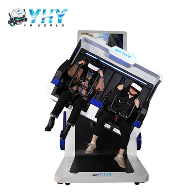 二重360程度のバーチャル リアリティのゲームの椅子の現実的な9D映画館VRの飛行シミュレータ