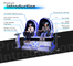 3空気表面が付いているDOF 9Dの卵VRの映画館のKinoのシミュレーターのバーチャル リアリティの卵の椅子