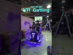 YHY-01.097 VRガトリングシューティングゲーム 楽しい屋内ゲームセンターアーケードマシン