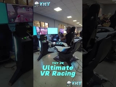 YHY-01.129 - 3自由度 3画面 VRレーシングカー ドライビングシミュレーター