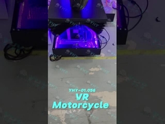 YHY-01.056 VR レーシング ブラック モーターサイクルのシミュレーター