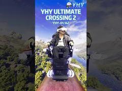 VR ジェット コースター シミュレーター 9D VR クロッシング チェア