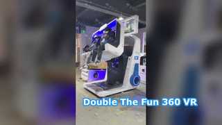 Ultimate 360​​ VR シミュレーター ダブルシート