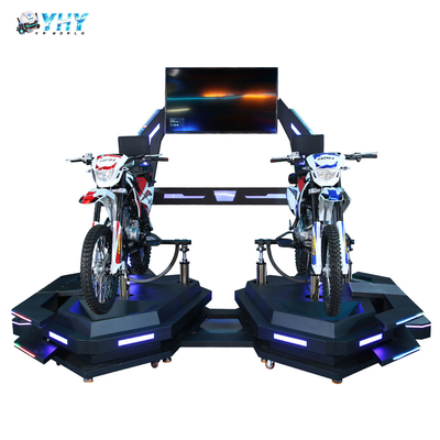 2人のプレイヤーのための強力な 9D VR シミュレーター バーチャルリアリティ マウンテンバイク