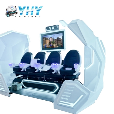 YHY VRシネマ 4席 9Dバーチャルリアリティ映画マシン ワンストッププロジェクトゲームパーク使用