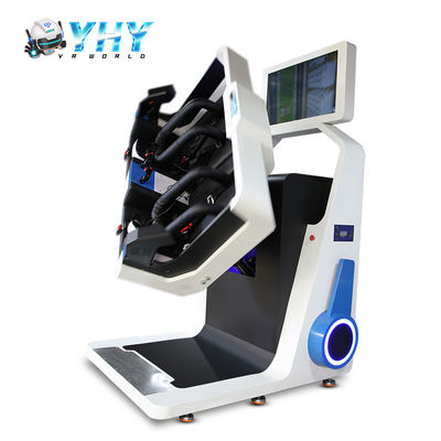 新着 9D ゲームシミュレーター ダブルシート VR 回転シネマ フライング体験