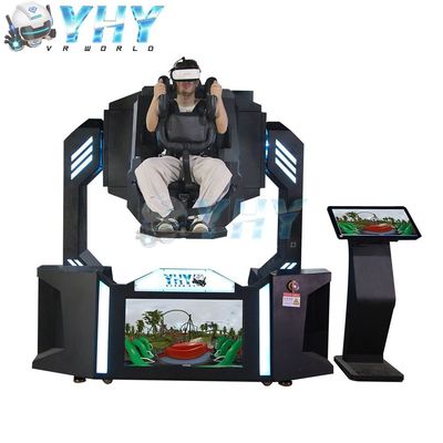 9D 720 VR Rotation Simulator 1 Seat Virtual Reality Flight Movement Game Machine for Amusement Park 