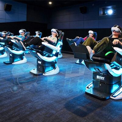 フライングシネマ カスタマイズ工場 ダイナミックモーションシミュレーター マルチプレイヤーシネマ VRエンターテイメント 9Dモーションチェア
