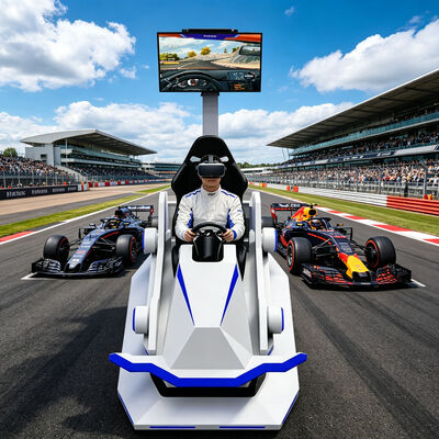 VR 室内レーシングカーシミュレーター アーケード 仮想現実 モーターサイクルレーシングゲームマシン