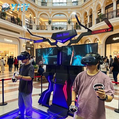 VR2対モーションセンシングゲームコンソール オンライン・マルチプレイヤー 大撃 雷 暗黒戦場 体験博物館 装備