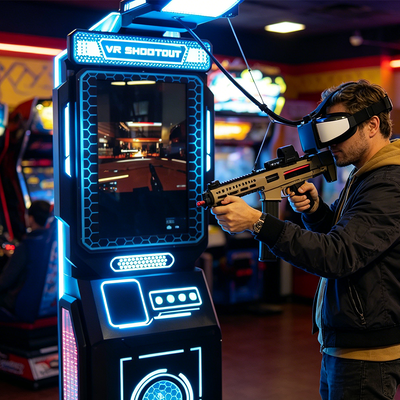 バーチャルリアリティ バトルシューティングシミュレーター セルフサービス VRゲームシミュレーター シュート アーケードゲームマシン