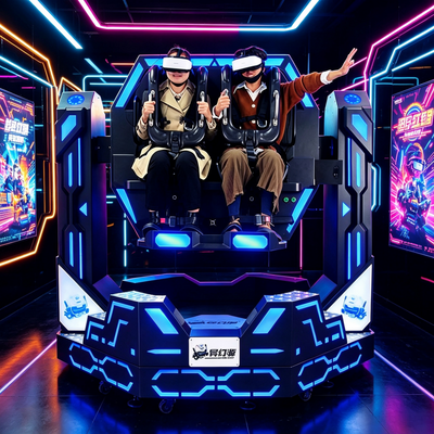 認定商用 360 720 1080度回転 9d Vrローラーコースター Vrゲームマシン アーケード機器メーカー