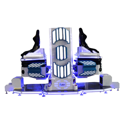 360の°のパノラマ式のVr二人用のセットを跳ぶゲームのVrのシミュレーターのバーチャル リアリティ