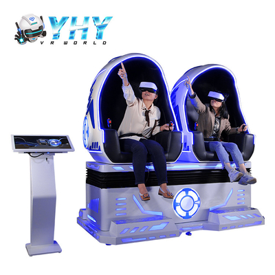 3遊園地のためのDOFの卵9D VRの映画館のジェット コースターの射撃のゲーム・マシン