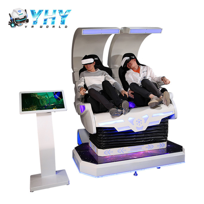Godzilla 9Dのバーチャル リアリティの乗車の二重動きの卵の椅子360 VRのシミュレーター