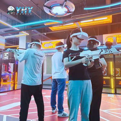 YHY 4人向けVRシミュレーター 360無料ローミングとマルチプレイヤーゲーム