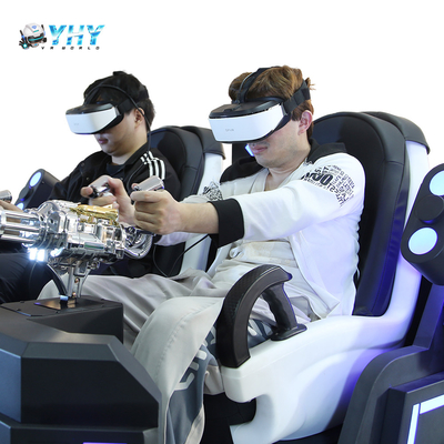 バーチャルリアリティゲームマシン VR撮影 9D映画 メカウォリアー 2人座 アークード機器 娯楽公園