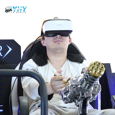 バーチャルリアリティゲームマシン VR撮影 9D映画 メカウォリアー 2人座 アークード機器 娯楽公園