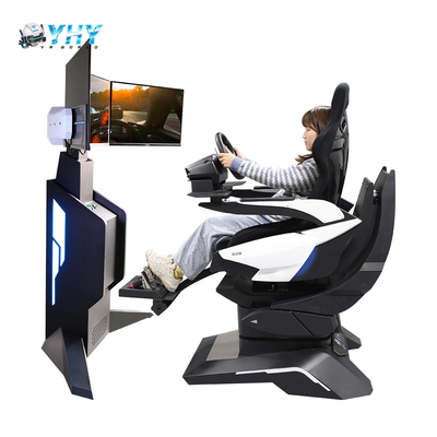 回転型ダイナミックシミュレーター 3 DOF 3画面モーションカーレースドライビングゲーム機