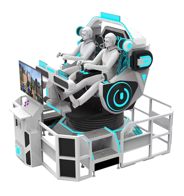 YHY MINI VR UFO 360度回転ゲーム機 ダブルシートシネマ 回転機能付き