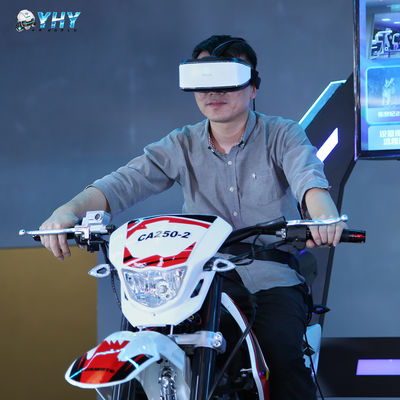 アミューズメントパーク テーマパーク 9d バーチャルリアリティ ダブルVR モーターサイクルシミュレーター