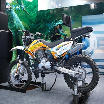 YHY 6人乗りVRバイクゲーム、リアルなHDパノラマビジュアル