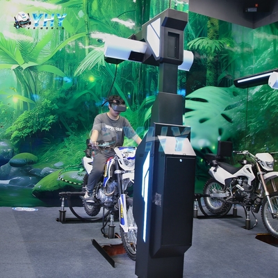 ワンストップソリューション 仮想現実シミュレーター 6人乗り 9D VRバイクライドマシン