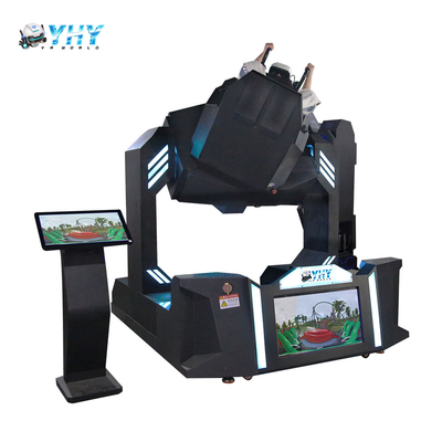 YHY 720度バーチャルリアリティ回転シミュレーターVRジェットコースターローリングゲーム機 360度回転チェア