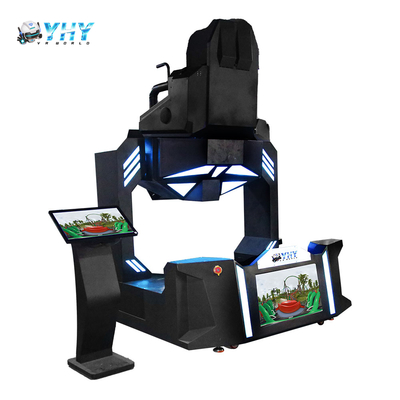 YHY 9D VR720 魅力的なジェットコースターバーチャルリアリティゲーム機シミュレーターエンターテイメント屋内ファン