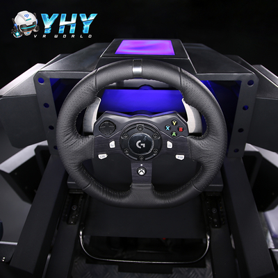 VR 360 フライング ローラーコースター レーシングカー シミュレーター シューティング機能付き ステアリングホイール