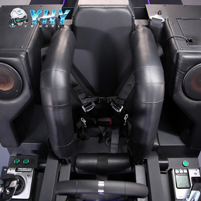 VR 360度回転型仮想リアリティ 航空機ゲーム シングルドライバーチェア シートベルト風効果