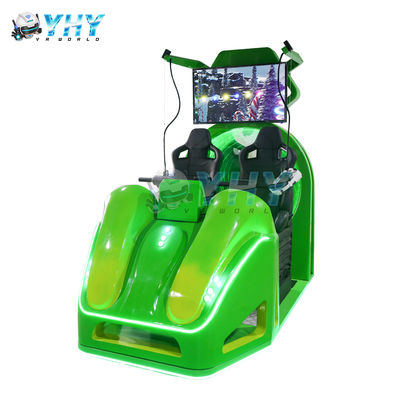 商用2人座バーチャルリアリティVRシミュレーター 屋内アドベンチャーパーク用映画椅子