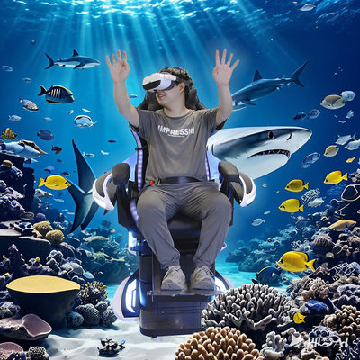 9Dバーチャルリアリティフライト体験モーションシミュレーター 360度シングルシートチェア