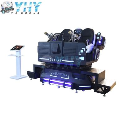 9D VR Cinema Two Seat Virtual Reality Mech Warrior Play Fun Amusement Park Equipment 
