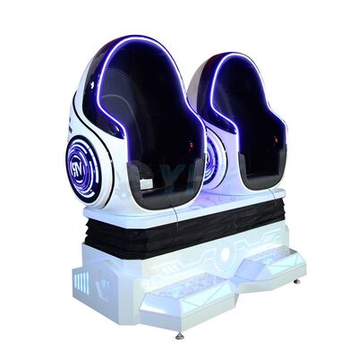 バーチャルリアリティ機器 バーチャルリアリティ 9D エッグチェア Vr ローラーコースター 2席 Vr Pod