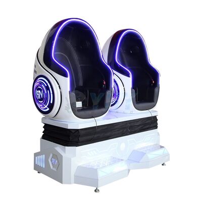 2人のプレイヤー VR シアター バーチャルリアリティ 2席 シアター VR ゲームパーティー用の卵椅子