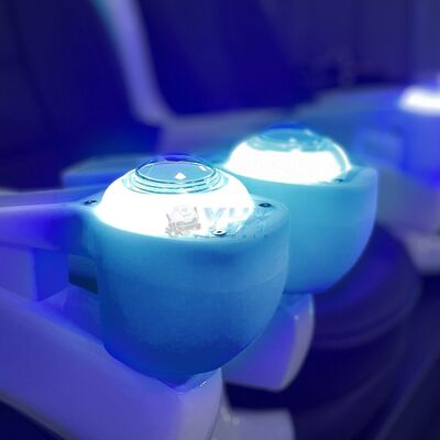 屋内9D VRシネマチェア マルチプレイヤーシューティングゲーム ショッピングモール向け4人乗りVRテーマパーク