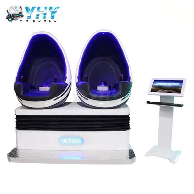 9Dライド バーチャルリアリティゲームマシン VRエッグチェア ダブル2人 シアターシミュレーター 楽しい公園