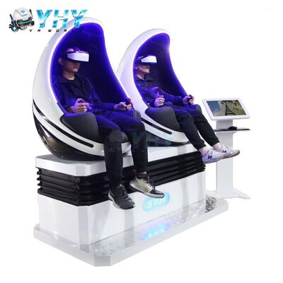9D VR Chair Virtual Reality Glasses 2 Seater Egg Machine 3 Dof Platform Simulator Game Park Equipment 
