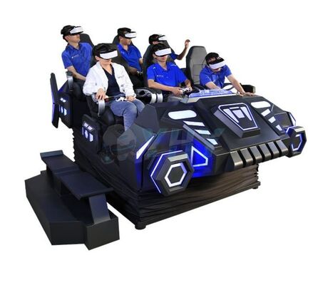 6人座5D/7D/9D VR映画劇場シミュレーター メタルアーケード VRゲームマシン