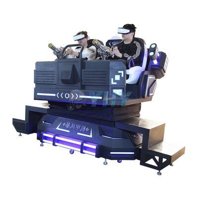 最も人気のあるインタラクティブな仮想現実VRゲームシミュレーター 2席 子供と大人のために