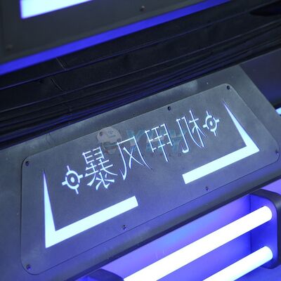 メカ・ウォリアー VRシネマ 9D 2プレイヤー VRシネマ ゲッティング・シューティング・フォームのVRゲームマシン