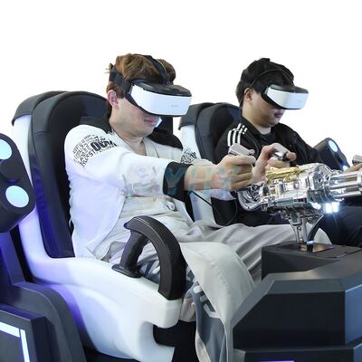 9D VRシネマ 2席 3Dモーションチェア バーチャルリアリティシミュレーター ゲームシミュレーターマシン