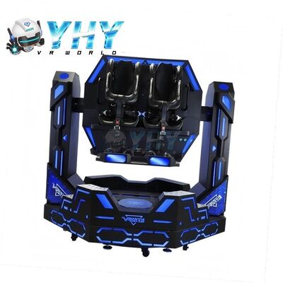Commercial Virtual Reality 1080 9D VR Roller Coaster Double Seats Game Simulator Indoor Amusement Theme Park 