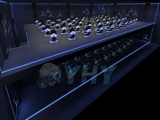 9D VR ダイナミック モーション 映画シミュレーター 新 ダイナミック 360 回転体験 多人プロジェクション ゲーム VR アトラクション 映画