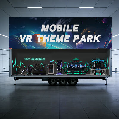 VR アトラクション ゲーム マシン ワンストップ 移動型 VR エクスペリエンス センター トラックやコンテナのためのソリューション