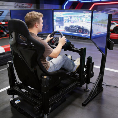新着 YHY VR カーレースゲームマシンダイナミックシミュレータモーションドライビングマシンレーシングシミュレータ