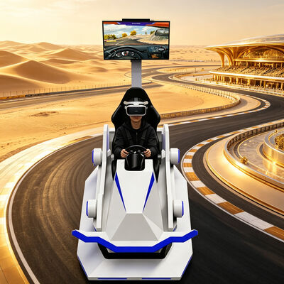 バーチャルリアリティゲーム レーシングカー 9D VR レーシングシミュレーター アーケード 運転シミュレーター バーチャルリアリティ機器 VR レーシングゲーム