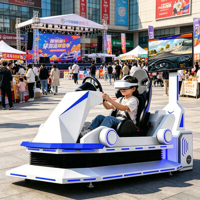 Realidad バーチャル ドライビング ゲーム マシン VR テーマパークの VR カー レース シミュレーター